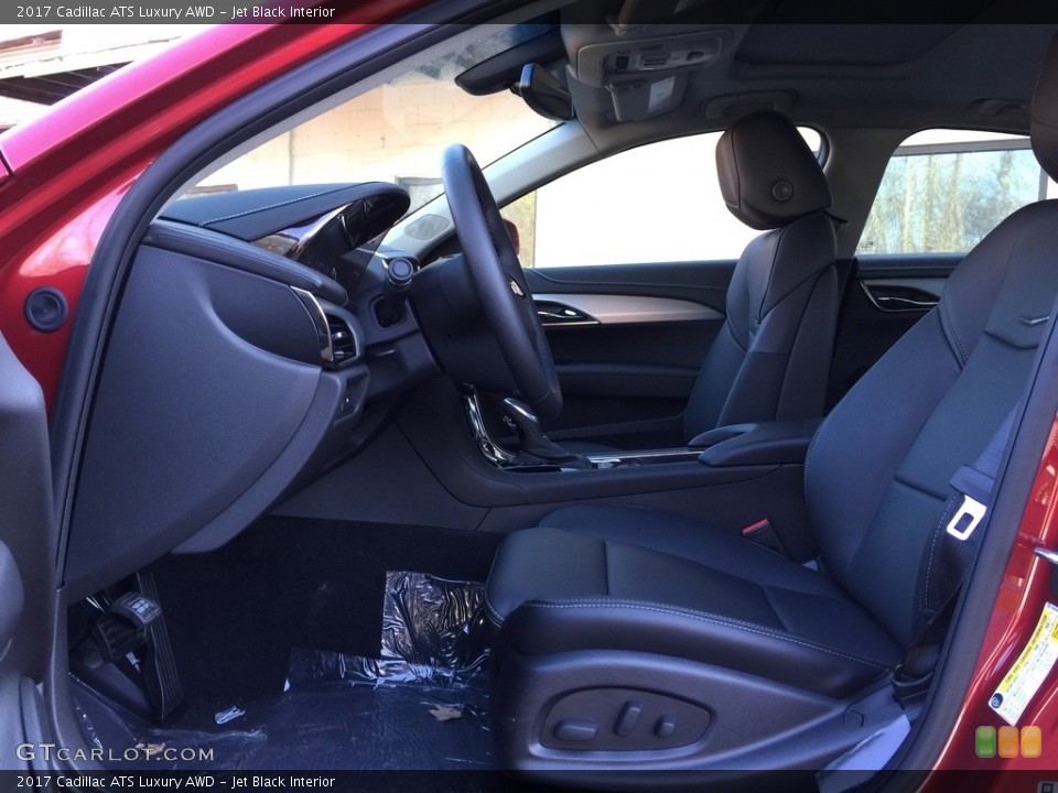 Jet Black Interior Photo for the 2017 Cadillac ATS Luxury AWD #117095935