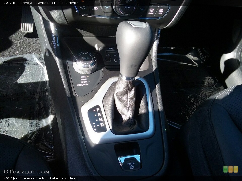 Black Interior Transmission for the 2017 Jeep Cherokee Overland 4x4 #117097669