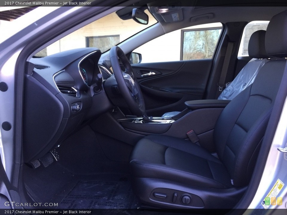 Jet Black Interior Front Seat for the 2017 Chevrolet Malibu Premier #117099029