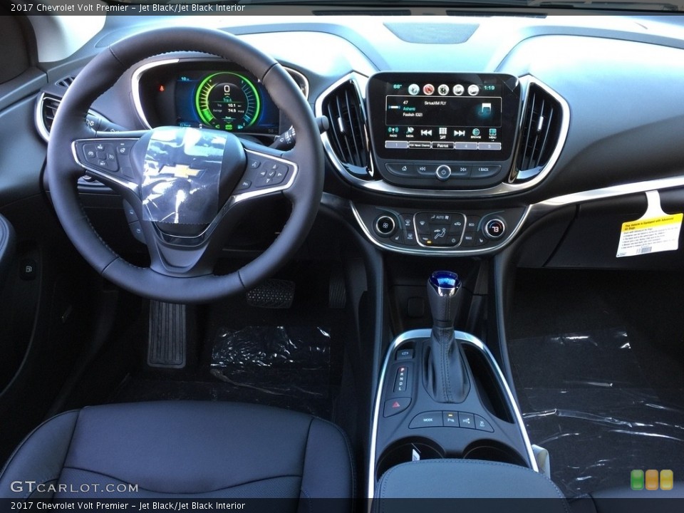 Jet Black/Jet Black Interior Dashboard for the 2017 Chevrolet Volt Premier #117099622