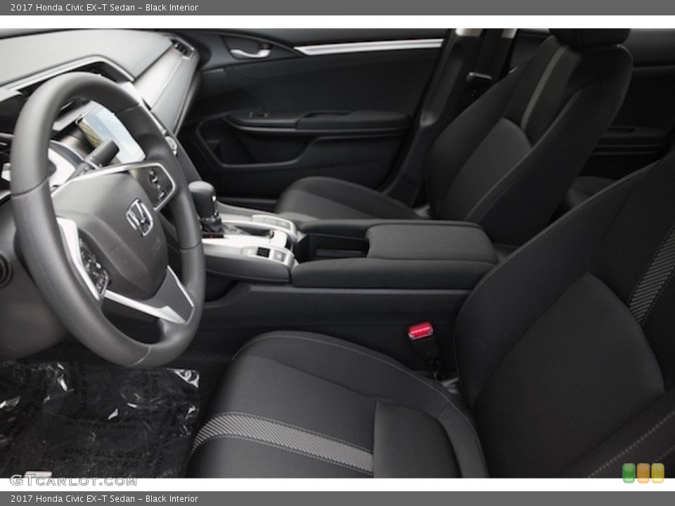 Black Interior Photo for the 2017 Honda Civic EX-T Sedan #117103285