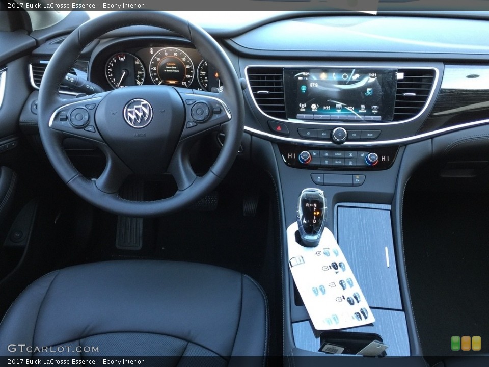 Ebony Interior Dashboard for the 2017 Buick LaCrosse Essence #117106054