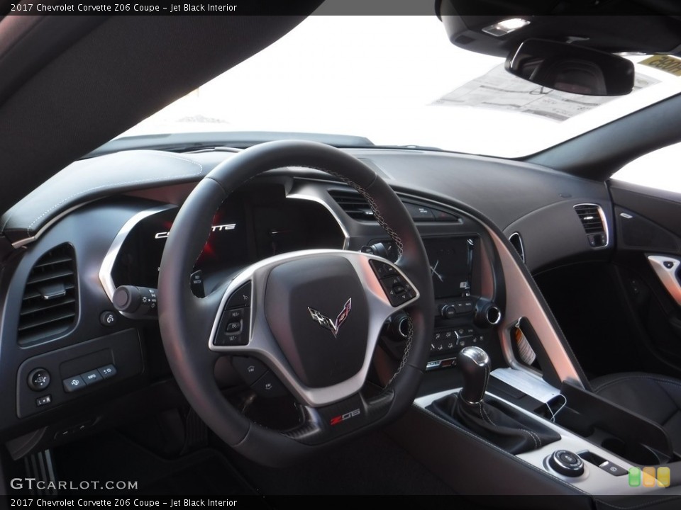 Jet Black Interior Dashboard for the 2017 Chevrolet Corvette Z06 Coupe #117107866