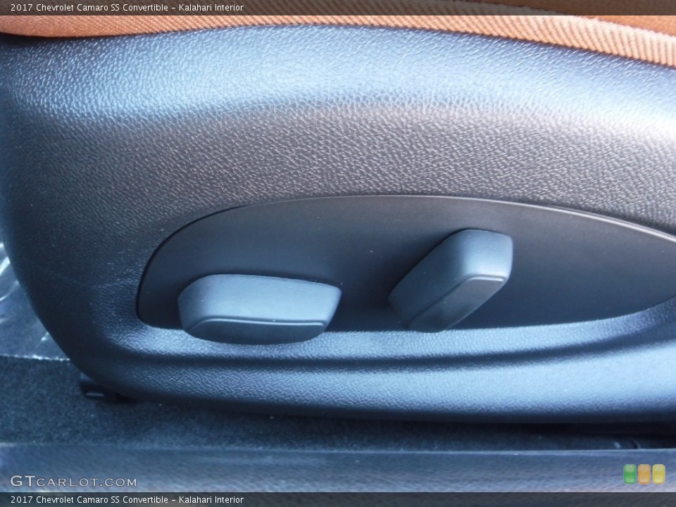Kalahari Interior Controls for the 2017 Chevrolet Camaro SS Convertible #117109339