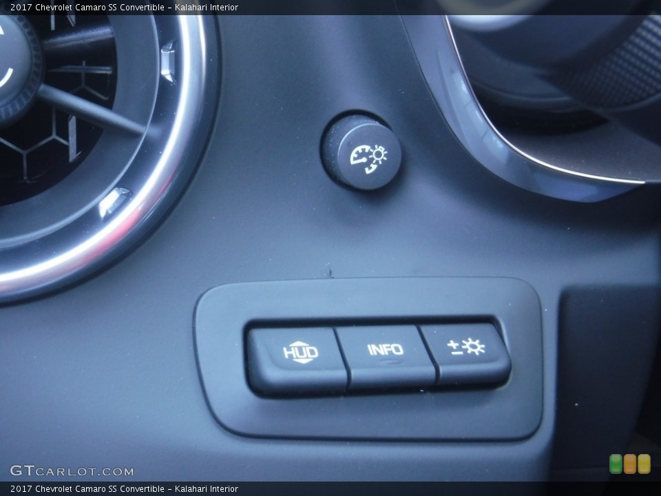 Kalahari Interior Controls for the 2017 Chevrolet Camaro SS Convertible #117109567