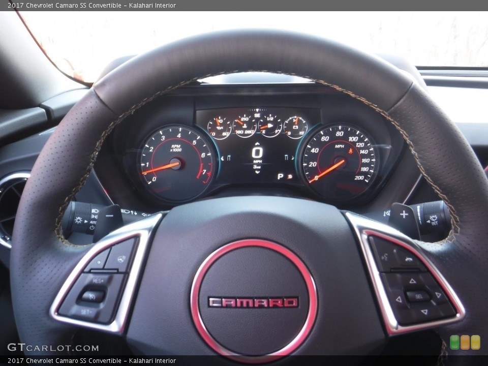 Kalahari Interior Controls for the 2017 Chevrolet Camaro SS Convertible #117109609