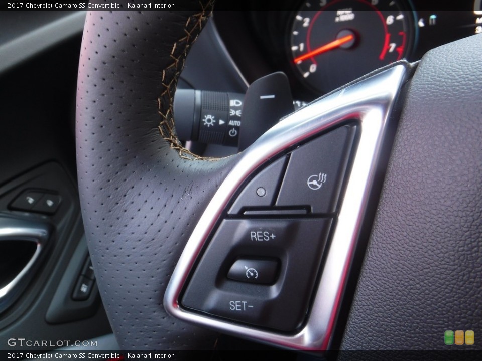 Kalahari Interior Controls for the 2017 Chevrolet Camaro SS Convertible #117109636