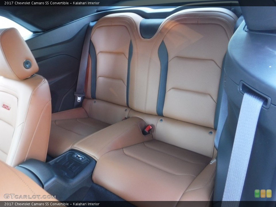 Kalahari Interior Rear Seat for the 2017 Chevrolet Camaro SS Convertible #117109717