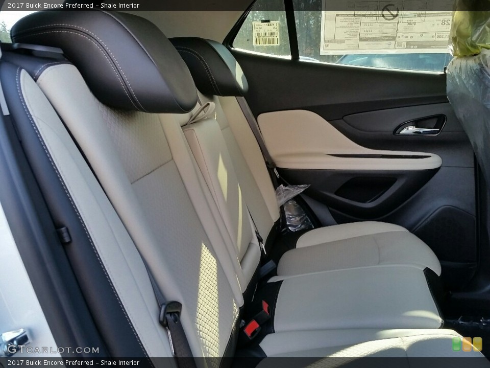 Shale Interior Rear Seat for the 2017 Buick Encore Preferred #117110149