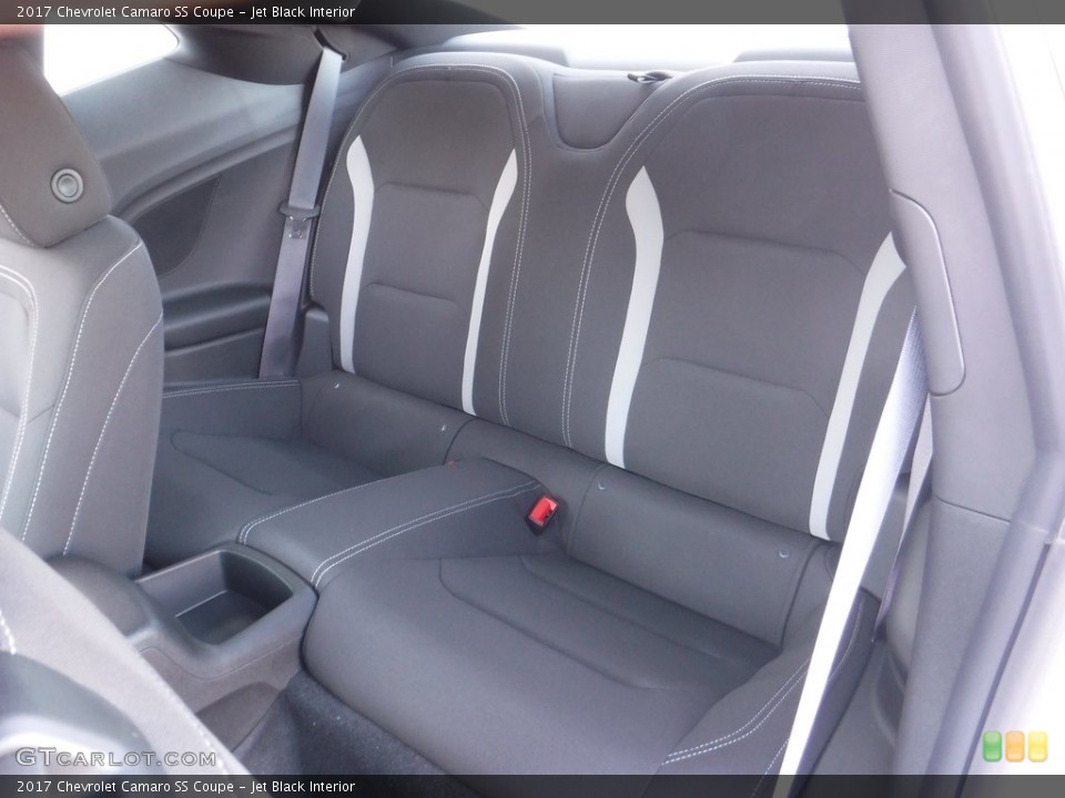 Jet Black Interior Rear Seat for the 2017 Chevrolet Camaro SS Coupe #117110479