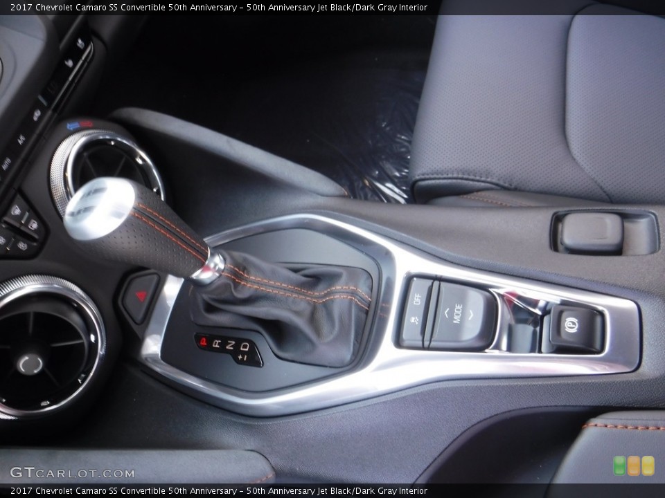 50th Anniversary Jet Black/Dark Gray Interior Transmission for the 2017 Chevrolet Camaro SS Convertible 50th Anniversary #117111388