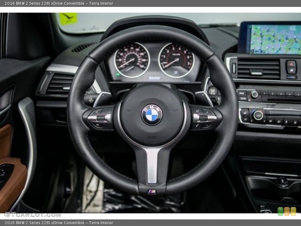 Terra Interior Steering Wheel for the 2016 BMW 2 Series 228i xDrive Convertible #117111541