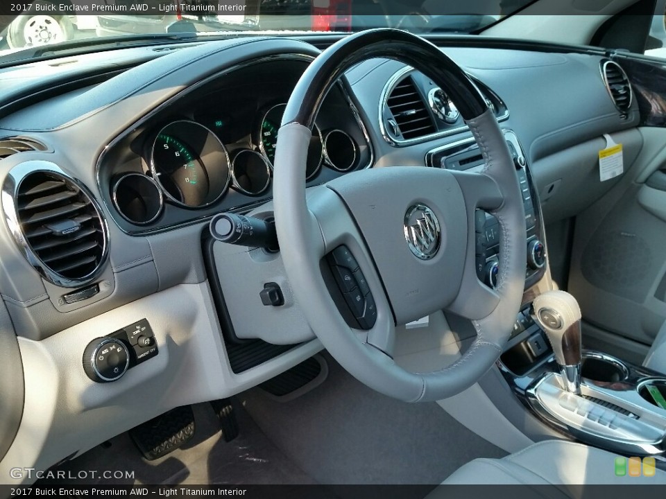 Light Titanium Interior Photo for the 2017 Buick Enclave Premium AWD #117113797