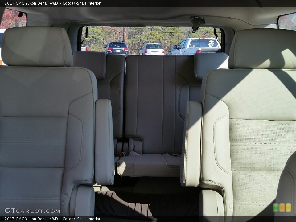 Cocoa/­Shale Interior Rear Seat for the 2017 GMC Yukon Denali 4WD #117116362