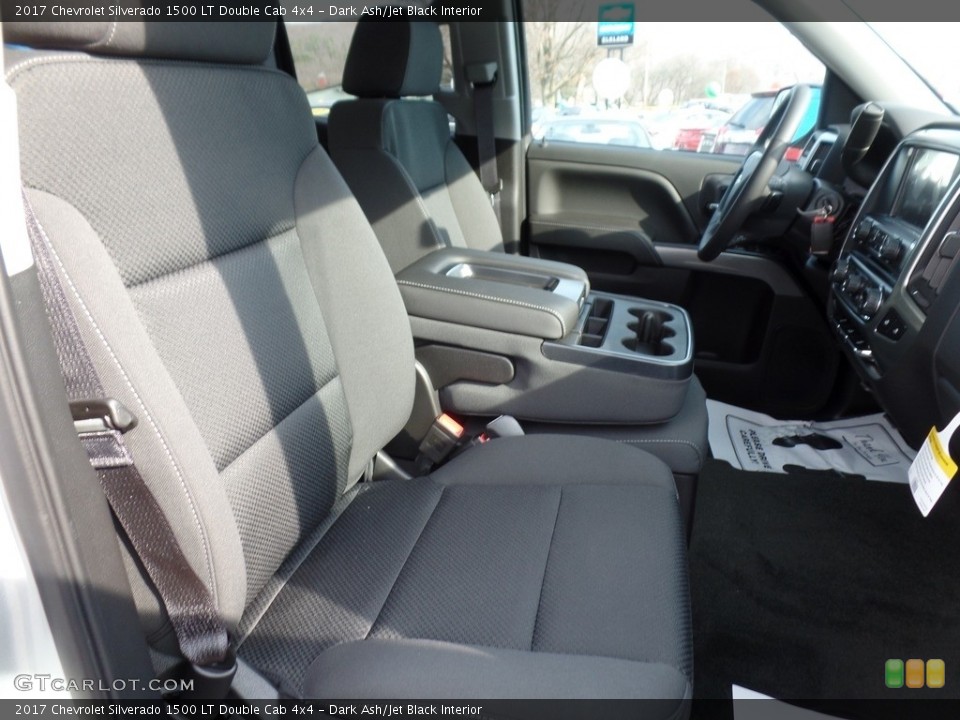 Dark Ash/Jet Black Interior Photo for the 2017 Chevrolet Silverado 1500 LT Double Cab 4x4 #117118939