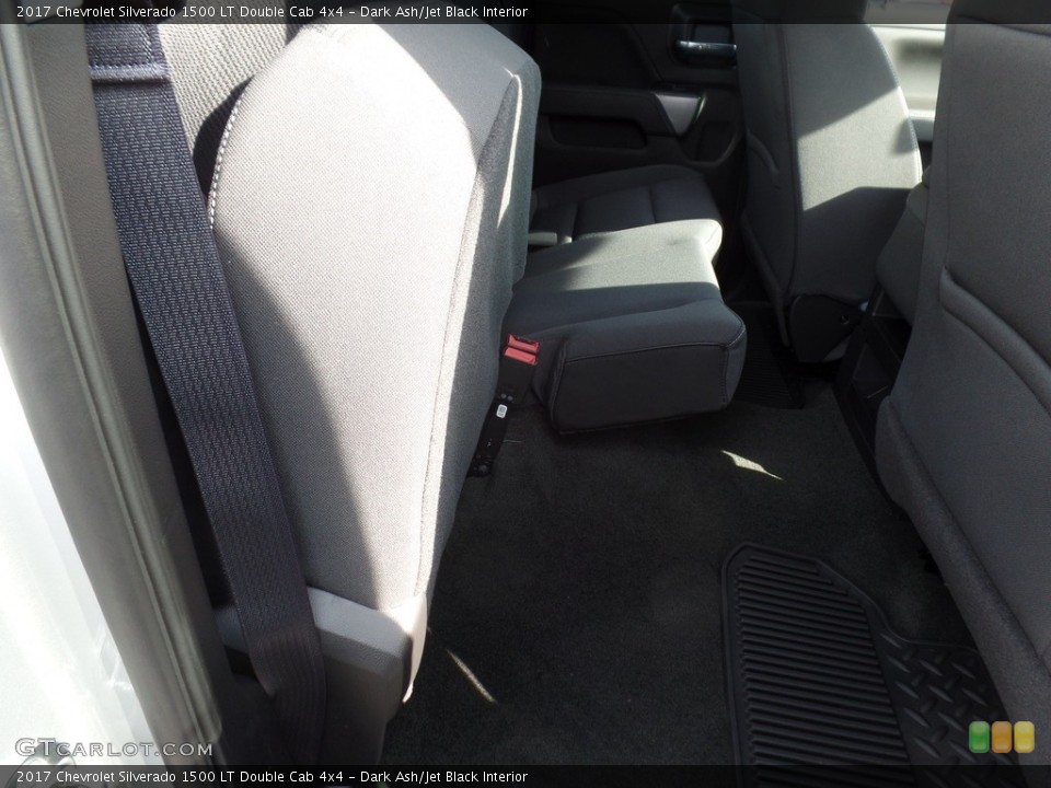 Dark Ash/Jet Black Interior Rear Seat for the 2017 Chevrolet Silverado 1500 LT Double Cab 4x4 #117119026