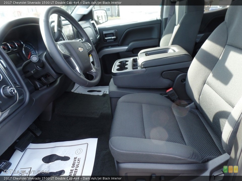 Dark Ash/Jet Black Interior Front Seat for the 2017 Chevrolet Silverado 1500 LT Double Cab 4x4 #117119044