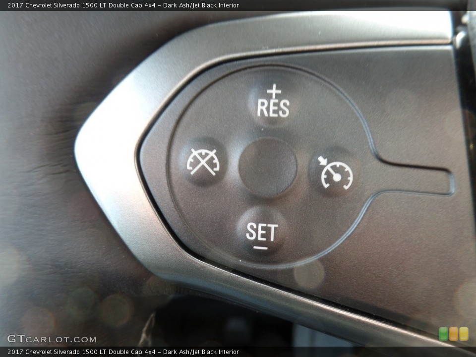 Dark Ash/Jet Black Interior Controls for the 2017 Chevrolet Silverado 1500 LT Double Cab 4x4 #117119287