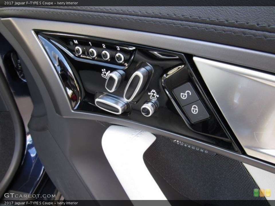 Ivory Interior Controls for the 2017 Jaguar F-TYPE S Coupe #117122047