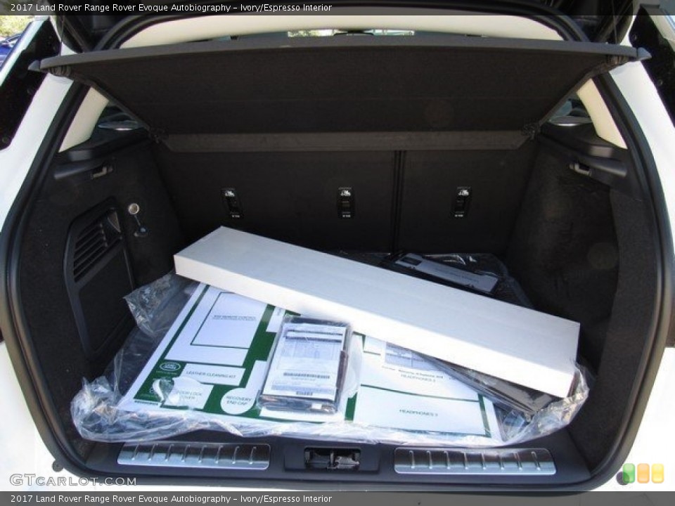 Ivory/Espresso Interior Trunk for the 2017 Land Rover Range Rover Evoque Autobiography #117123757