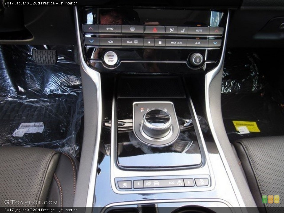 Jet Interior Transmission for the 2017 Jaguar XE 20d Prestige #117124537