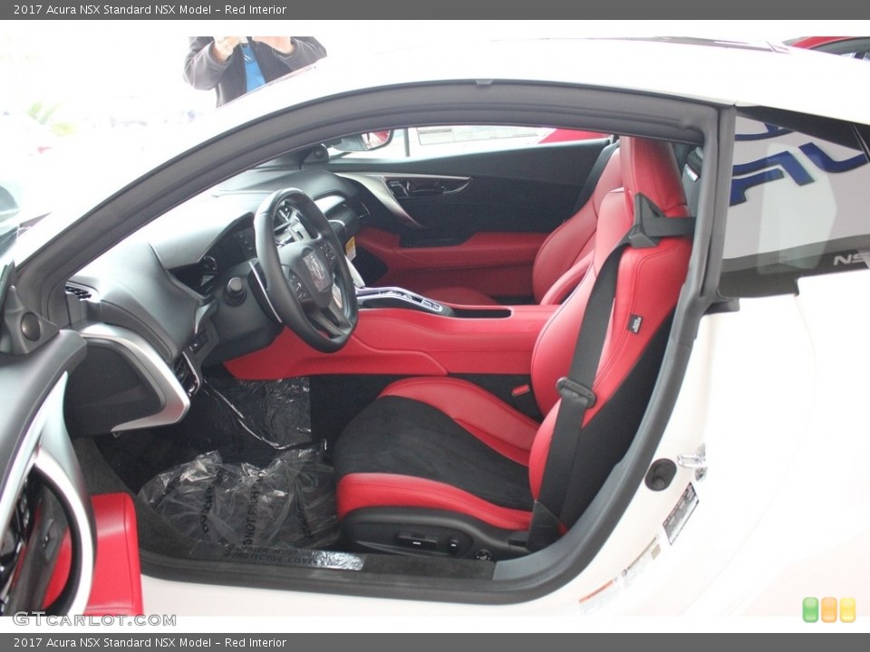 Red Interior Photo for the 2017 Acura NSX  #117127568