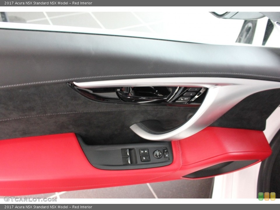 Red Interior Door Panel for the 2017 Acura NSX  #117127582