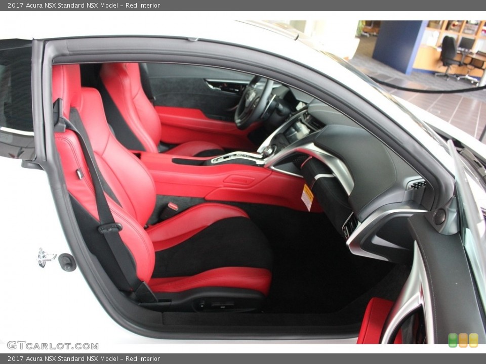 Red Interior Front Seat for the 2017 Acura NSX  #117127600