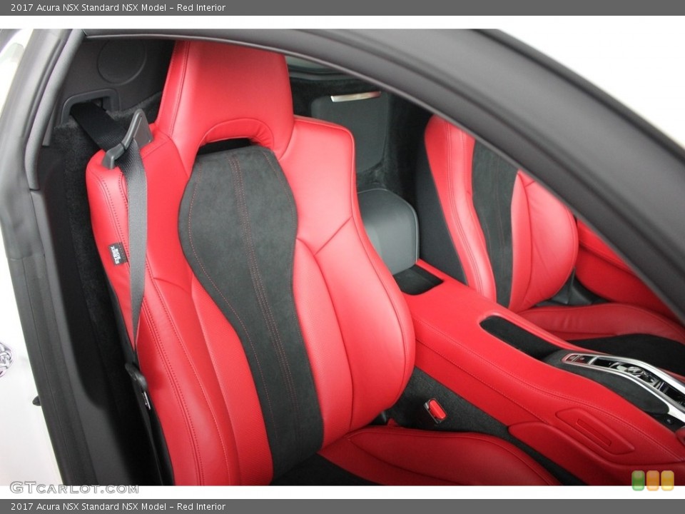 Red Interior Front Seat for the 2017 Acura NSX  #117127606