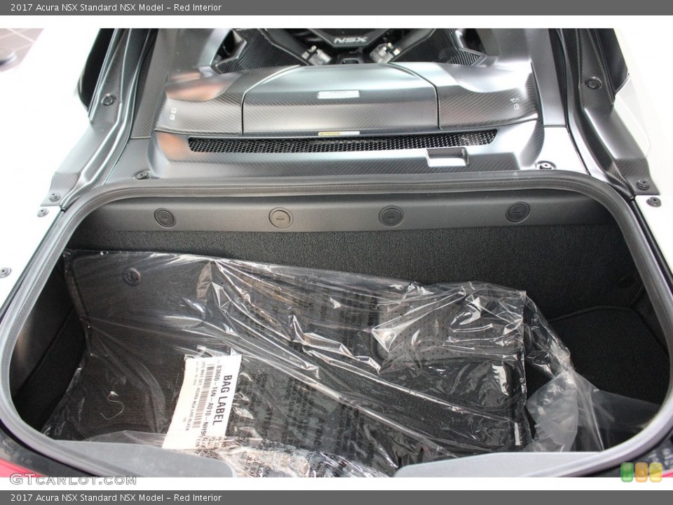 Red Interior Trunk for the 2017 Acura NSX  #117127626