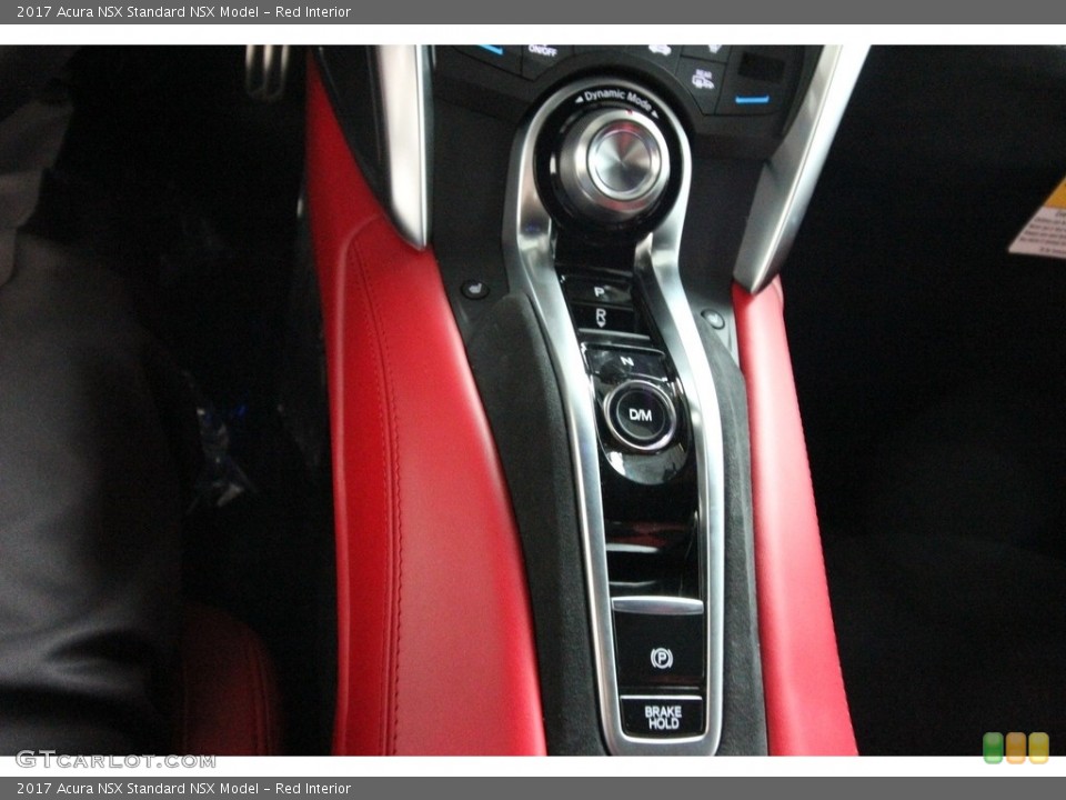 Red Interior Controls for the 2017 Acura NSX  #117127696