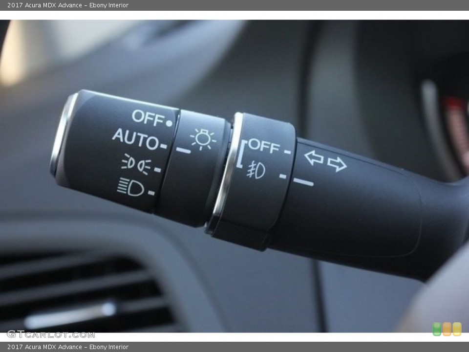 Ebony Interior Controls for the 2017 Acura MDX Advance #117128713