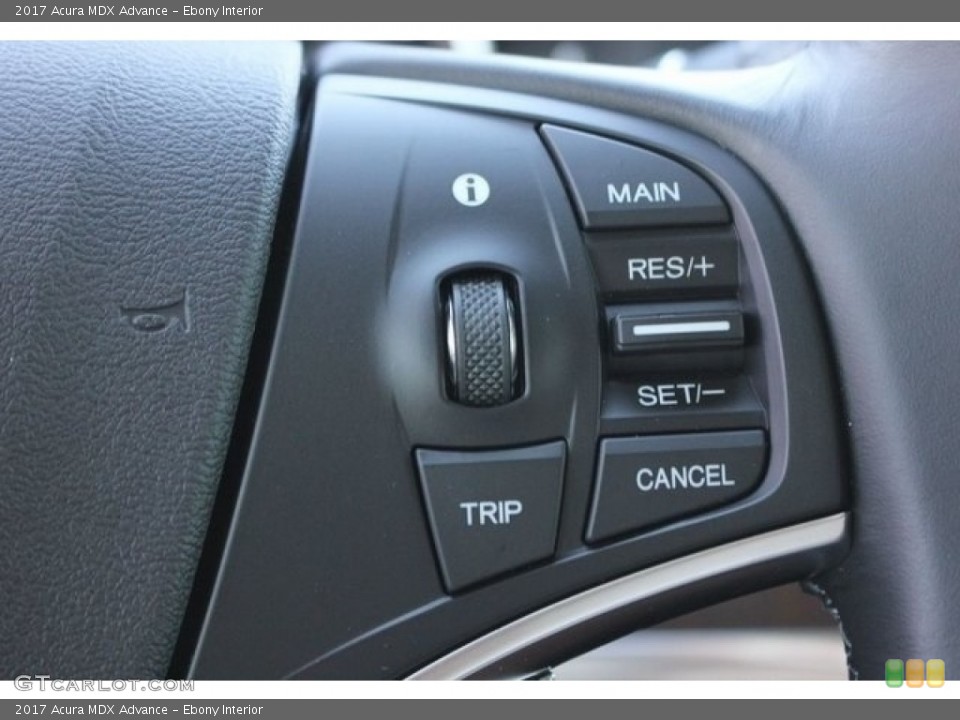Ebony Interior Controls for the 2017 Acura MDX Advance #117128722