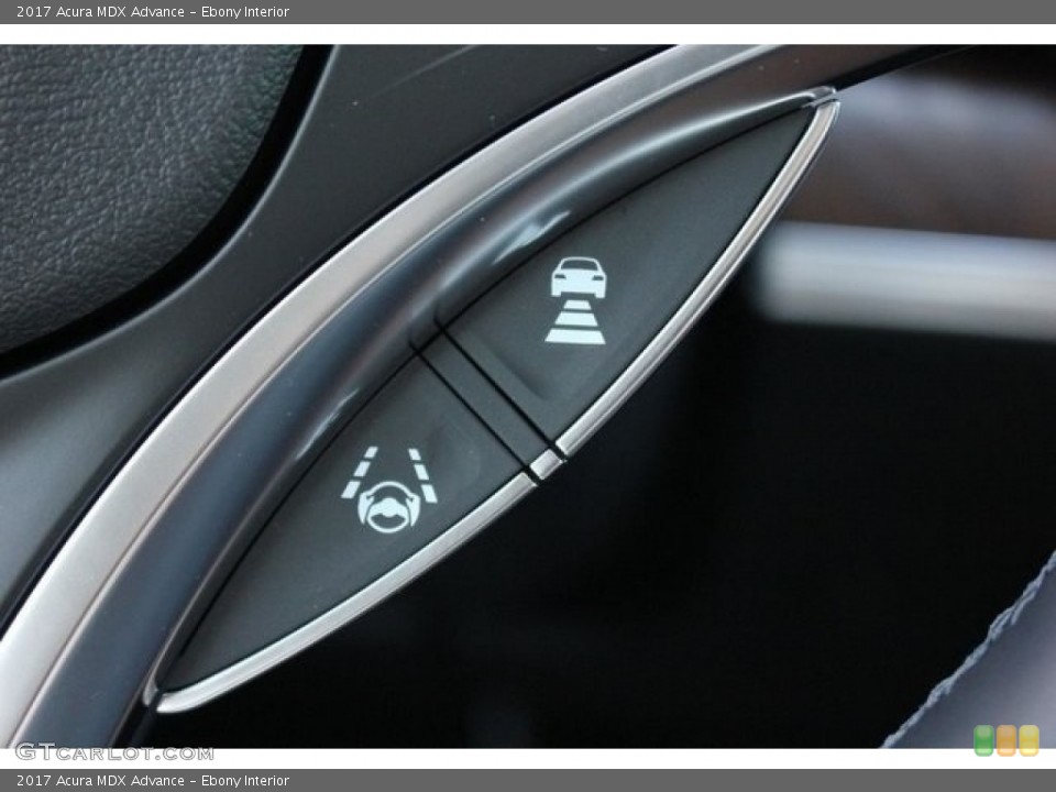 Ebony Interior Controls for the 2017 Acura MDX Advance #117128725