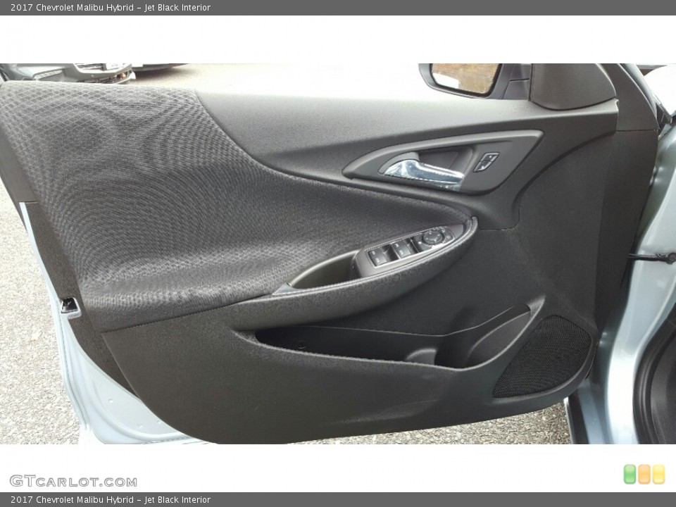 Jet Black Interior Door Panel for the 2017 Chevrolet Malibu Hybrid #117132629