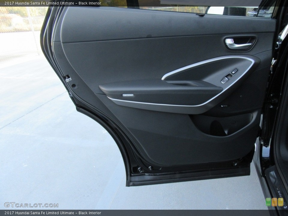 Black Interior Door Panel for the 2017 Hyundai Santa Fe Limited Ultimate #117132893