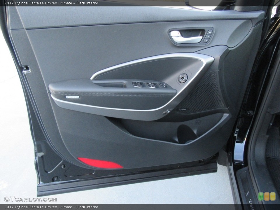 Black Interior Door Panel for the 2017 Hyundai Santa Fe Limited Ultimate #117132941