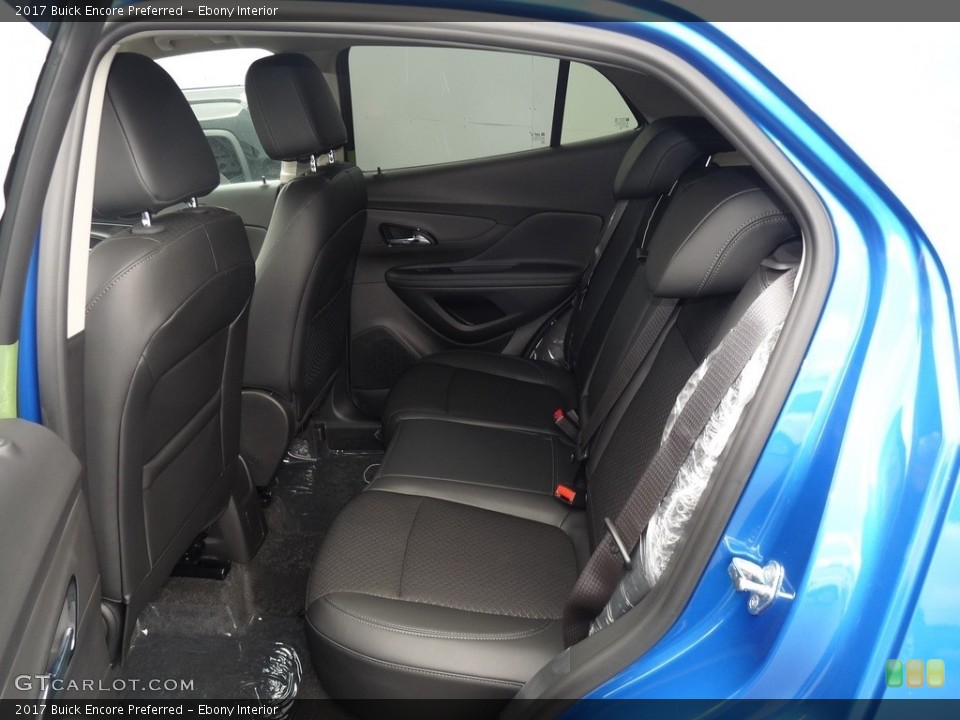 Ebony Interior Rear Seat for the 2017 Buick Encore Preferred #117134441