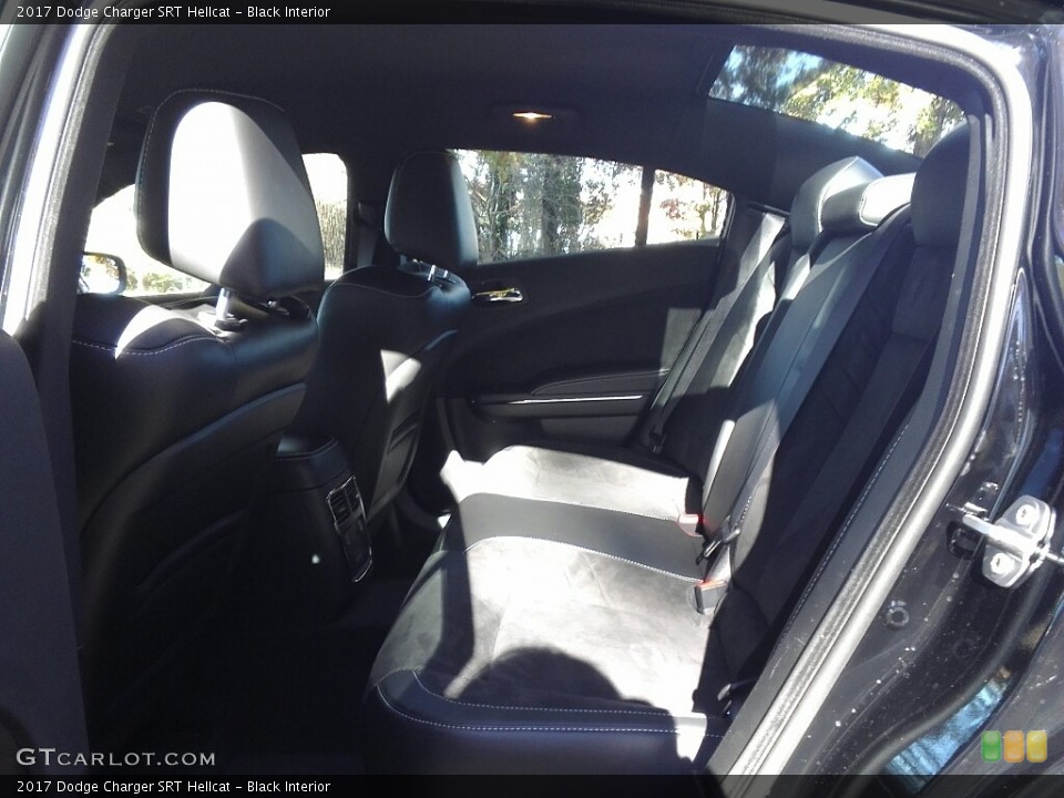Black Interior Rear Seat for the 2017 Dodge Charger SRT Hellcat #117135215