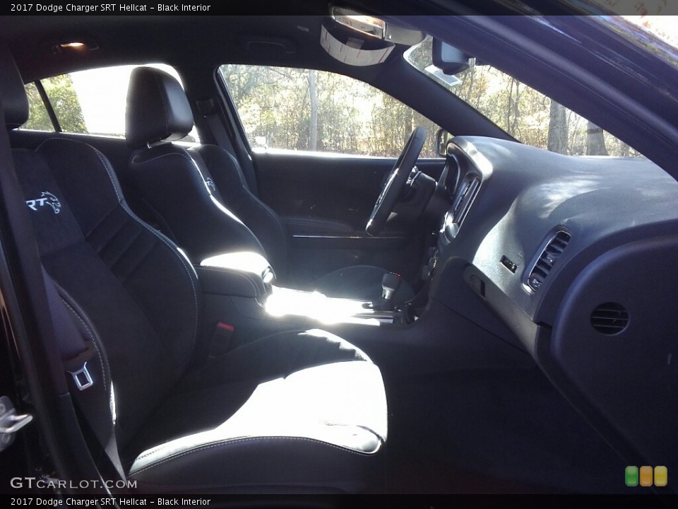 Black Interior Front Seat for the 2017 Dodge Charger SRT Hellcat #117135314