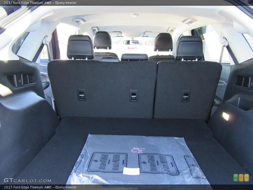 Ebony Interior Trunk for the 2017 Ford Edge Titanium AWD #117138503