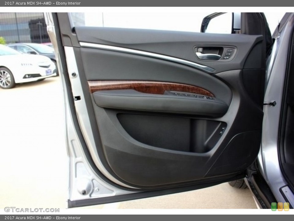 Ebony Interior Door Panel for the 2017 Acura MDX SH-AWD #117139574
