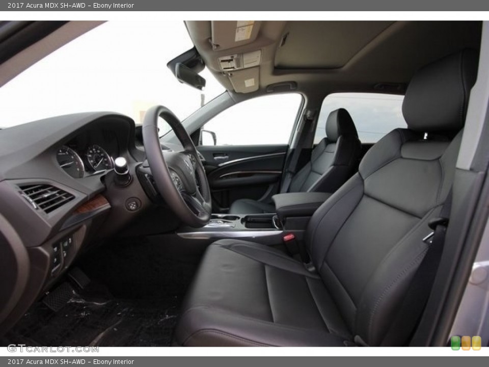 Ebony Interior Front Seat for the 2017 Acura MDX SH-AWD #117139622