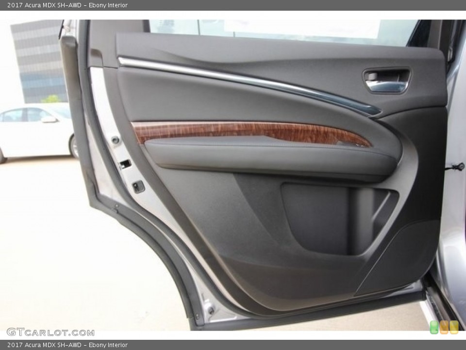 Ebony Interior Door Panel for the 2017 Acura MDX SH-AWD #117139637
