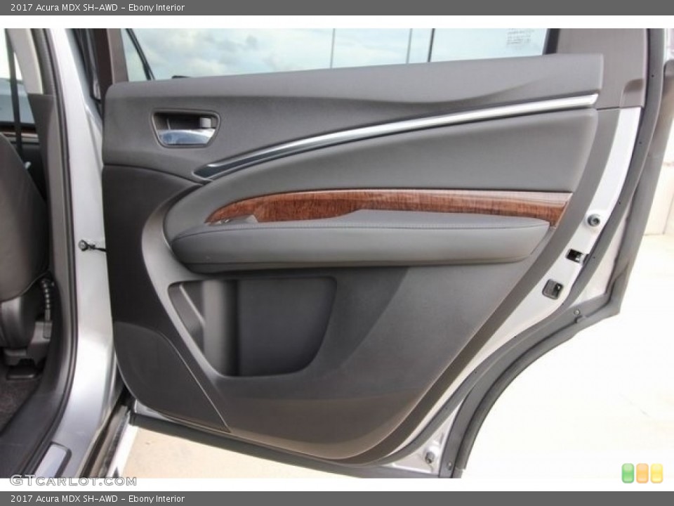 Ebony Interior Door Panel for the 2017 Acura MDX SH-AWD #117139727