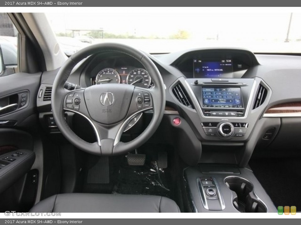 Ebony Interior Dashboard for the 2017 Acura MDX SH-AWD #117139835