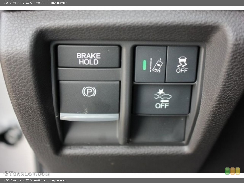 Ebony Interior Controls for the 2017 Acura MDX SH-AWD #117140147