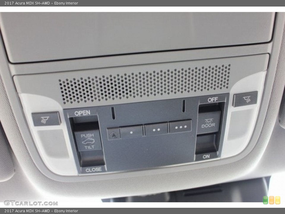 Ebony Interior Controls for the 2017 Acura MDX SH-AWD #117140186