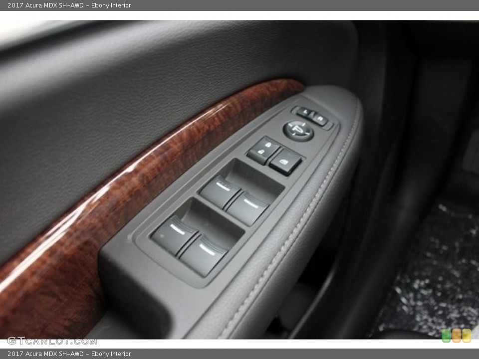 Ebony Interior Controls for the 2017 Acura MDX SH-AWD #117140204