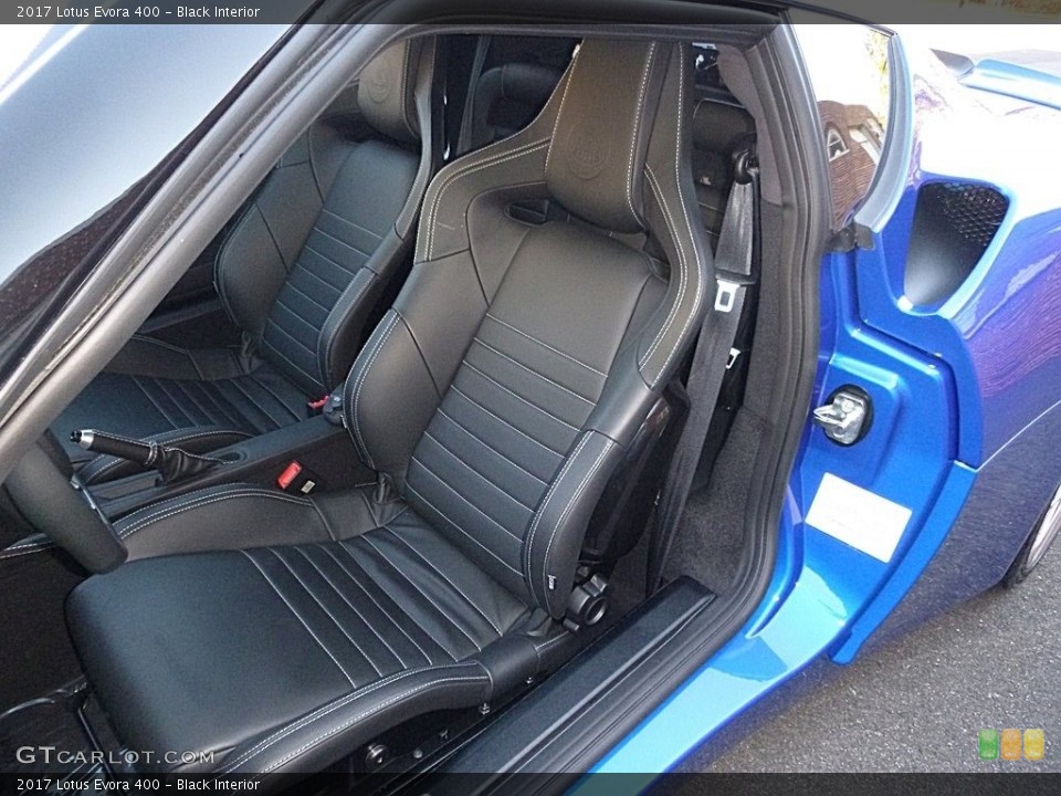 Black Interior Front Seat for the 2017 Lotus Evora 400 #117142172